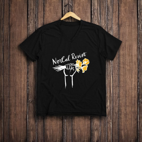 Norcal Resist V-Neck Unisex T-Shirt