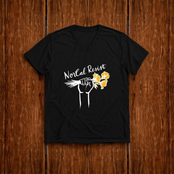 Norcal Resist V-Neck Unisex T-Shirt